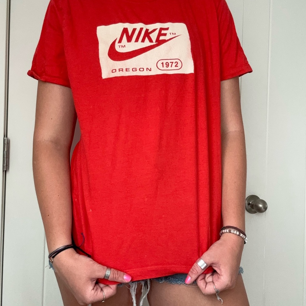 Nike Vibrant Red Tee